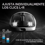 Mouse Inalámbrico Logitech G PRO X2 SUPERSTRIKE Interruptores Analógicos Magnéticos Hápticos Ajustables 60g USB-C Sondeo