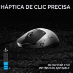 Mouse Inalámbrico Logitech G PRO X2 SUPERSTRIKE Interruptores Analógicos Magnéticos Hápticos Ajustables 60g USB-C Sondeo
