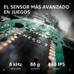 Mouse Inalámbrico Logitech G PRO X2 SUPERSTRIKE Interruptores Analógicos Magnéticos Hápticos Ajustables 60g USB-C Sondeo