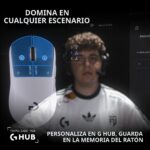 Mouse Inalámbrico Logitech G PRO X2 SUPERSTRIKE Interruptores Analógicos Magnéticos Hápticos Ajustables 60g USB-C Sondeo