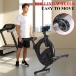 Bicicleta estática GAOMON resistencia magnética 32 niveles pantalla LED conectividad Bluetooth app música uso doméstico