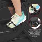 Bicicleta estática GAOMON resistencia magnética 32 niveles pantalla LED conectividad Bluetooth app música uso doméstico