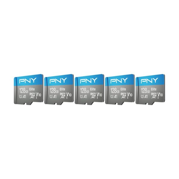 PNY 128GB Elite™ Mobile Accessories Class 10 U1 V10, A1 microSDXC Tarjeta de memoria flash para dispositivos móviles - 1