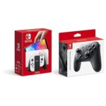Consola Nintendo Switch Modelo OLED Joy Con Blanco con Control Pro Paquete