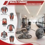 Juego de pesas Signature Fitness de 2 pulgadas de hierro fundido