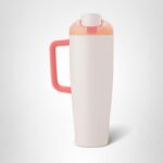 Termo Vaso Térmico Owala FreeSip BlenderBottle C07354 Acero Inoxidable 40 oz Naranja Canela Paquete de 6 Piezas