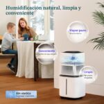Humidificador evaporativo inteligente LEVOIT Superior 6000S LEH-S602S-WUS tanque 23L cobertura 3000 pies cuadrados 72 ho