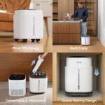 Humidificador evaporativo inteligente LEVOIT Superior 6000S LEH-S602S-WUS tanque 23L cobertura 3000 pies cuadrados 72 ho