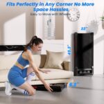 Caminadora bajo escritorio plegable Superun BA07R1 con inclinación automática 9 porciento pantalla LED 3 modos caminar t