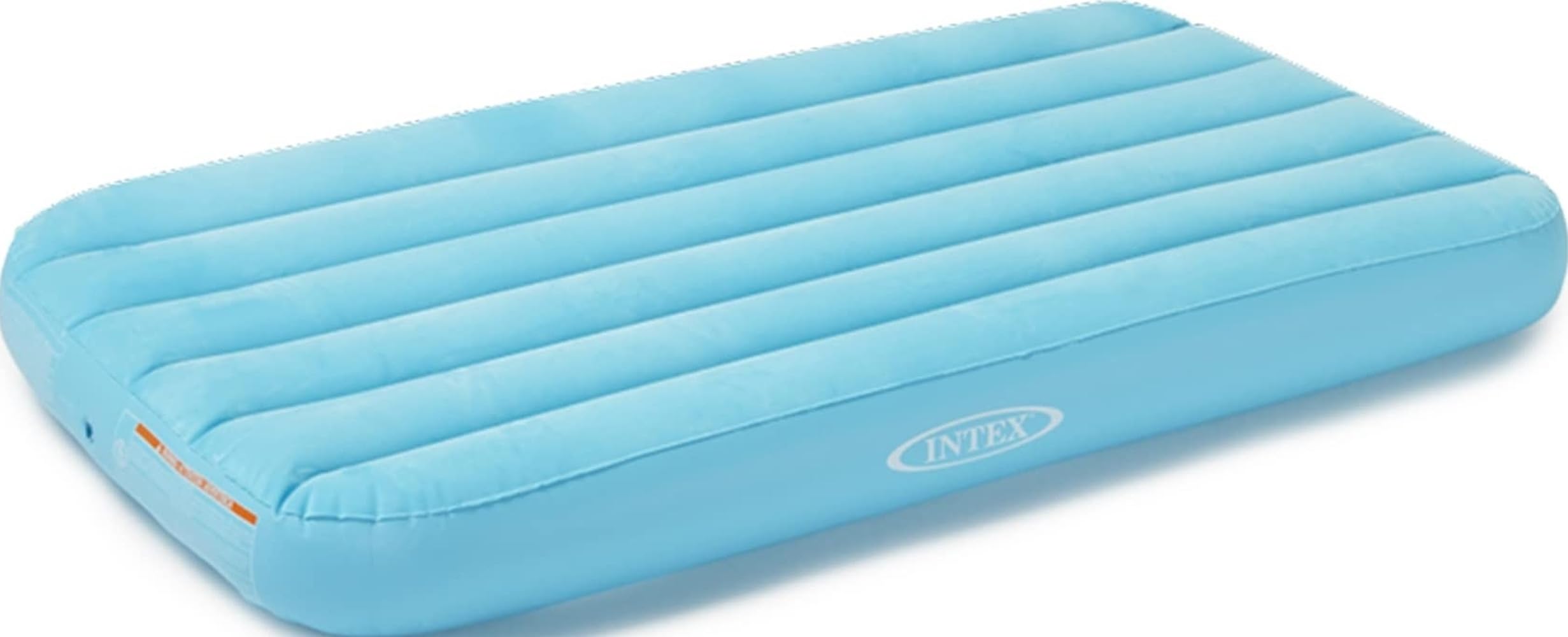 Version 1.0.0 Colchón de aire infantil Cozy Kidz Intex 66803EP Fiber-Tech superficie aterciopelada 34.5x62x7 pulgadas con bolsa de tra