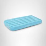 Colchón de aire infantil Cozy Kidz Intex 66803EP Fiber-Tech superficie aterciopelada 34.5x62x7 pulgadas con bolsa de tra