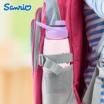 Botella de Agua Silver Buffalo SAN878L3 Sanrio Kuromi Cherry Hearts Tapa de Rosca 28 Onzas Paquete de 12 Piezas