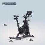Bicicleta Estatica NordicTrack T Serie 9 NTEX50725CW 16 Niveles de Resistencia Digital Pedales SPD Pantalla LCD Compatib