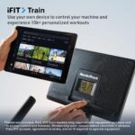 Bicicleta Estatica NordicTrack T Serie 9 NTEX50725CW 16 Niveles de Resistencia Digital Pedales SPD Pantalla LCD Compatib