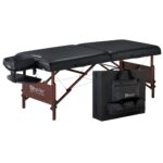 Master Massage - Mesa de masaje portátil Del Ray Pro de 30 pulgadas, altura ajustable, capacidad de trabajo de 750 libra