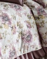 Juego de edredón acolchado a mano Sherry Kline Willow Pacific Coast Home Furnishings Inc WIL-3PCKG floral de lujo ligero