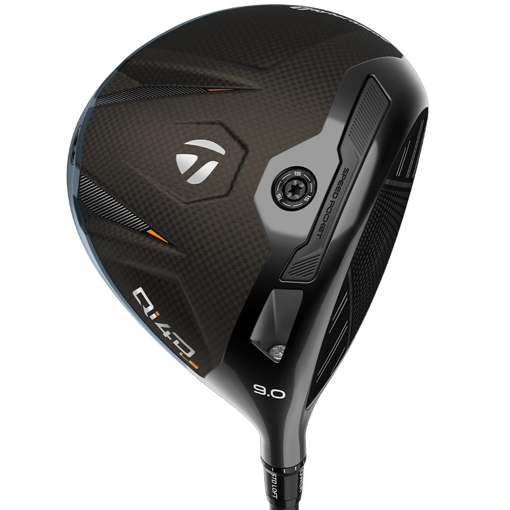 Version 1.0.0 Taylormade Golf Qi4D LS Driver 9 grados rígido para hombre rotación Reax