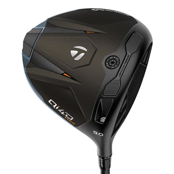 TaylorMade Golf Qi4D MAX Driver Degree Senior Mens Rotación Reax