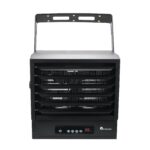 Calentador de techo Mr. Heater 2VAHG7500 7500/6250W 240V para garaje con rejillas ajustables y control remoto
