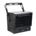 Calentador de techo Mr. Heater 2VAHG7500 7500/6250W 240V para garaje con rejillas ajustables y control remoto