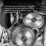 Juego de sartenes antiadherentes Hestan Culinary TITUM Fusion 19587 de 3 piezas de 8 9.5 y 12.5 pulgadas base de acero i