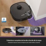 Robot Aspirador y Trapeador Eureka J15 Evo Ultra, 22,000 Pa, Vaciado Automático, Secado con Aire Caliente 55°C, Extendid