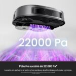 Robot Aspirador y Trapeador Eureka J15 Evo Ultra, 22,000 Pa, Vaciado Automático, Secado con Aire Caliente 55°C, Extendid