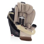 Asiento de auto giratorio todo en uno Evenflo Revolve360 Extend CS360212547 tela travertino verde suave para bebé y niño