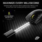 Mouse inalámbrico Corsair Sabre v2 PRO CH-931G200-WW para juegos FPS sensor 33000 DPI 8000 Hz fibra de carbono 120 horas