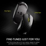 Mouse inalámbrico Corsair Sabre v2 PRO CH-931G200-WW para juegos FPS sensor 33000 DPI 8000 Hz fibra de carbono 120 horas