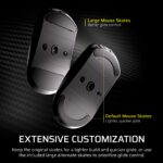 Mouse inalámbrico Corsair Sabre v2 PRO CH-931G200-WW para juegos FPS sensor 33000 DPI 8000 Hz fibra de carbono 120 horas