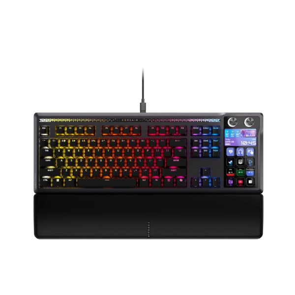 Teclado Mecánico Gaming Corsair Galleon 100 SD CH-912A31I-NA Stream Deck integrado interruptores MLX Pulse intercambiabl