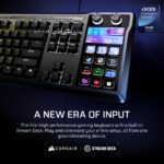 Teclado Mecánico Gaming Corsair Galleon 100 SD CH-912A31I-NA Stream Deck integrado interruptores MLX Pulse intercambiabl