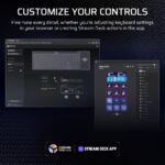 Teclado Mecánico Gaming Corsair Galleon 100 SD CH-912A31I-NA Stream Deck integrado interruptores MLX Pulse intercambiabl
