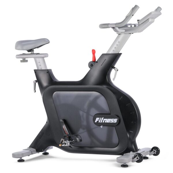 Bicicleta Estática PeakPursuit Resistencia Electromagnética 32 Niveles con Ruedas