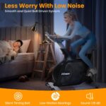 Bicicleta Estática PeakPursuit Resistencia Electromagnética 32 Niveles con Ruedas