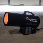 Calentador de Propano Portátil Mr. Heater MHC125FAV 125000 BTU para Obra y Taller 290 m²