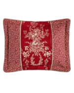 Juego de edredón Sherry Kline French Country Pacific Coast Home Furnishings Duvet Set Queen Red 90x95 rojo 3 piezas
