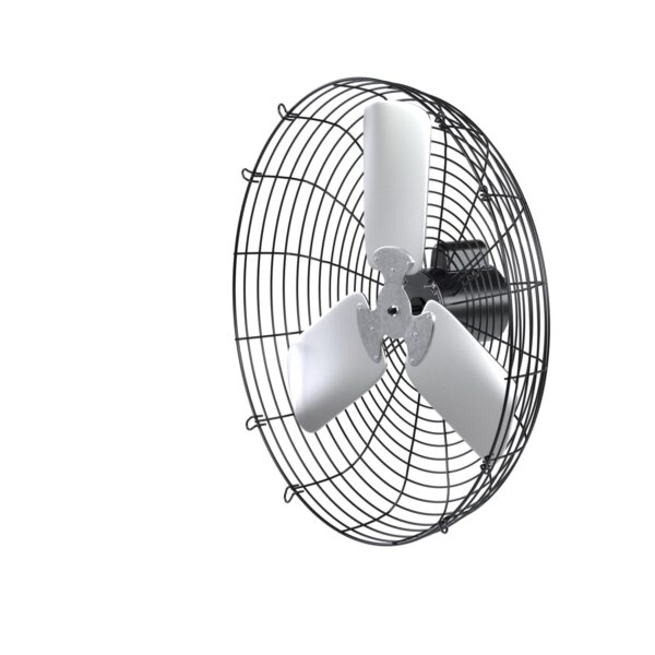 Extractor de Ventilación Hessaire 30NS8V240, 30 Pulgadas, 6700 CFM, Resistente a Corrosión con Montaje de Protección