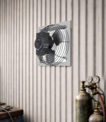 Extractor de Ventilación Hessaire 30NS8V240, 30 Pulgadas, 6700 CFM, Resistente a Corrosión con Montaje de Protección