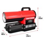 Calentador Aire Forzado Queroseno/Diésel 80,000 BTU Craftsman F310201