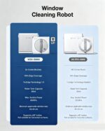 Robot Limpiador de Ventanas ECOVACS WINBOT W2S Omni con Estación Multifunción 6 en 1, TruEdge de Borde a Borde, Boquilla