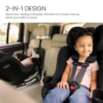 Britax Galaxy360 - Asiento de automóvil convertible giratorio delgado, asiento de automóvil giratorio 2 en 1 para bebés