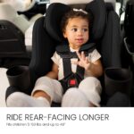 Britax Galaxy360 - Asiento de automóvil convertible giratorio delgado, asiento de automóvil giratorio 2 en 1 para bebés