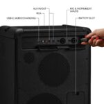 Marshall Bromley 450 Altavoz portátil para fiestas, sonido fuerte de 360° con controles de ecualización de graves | Más