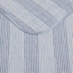 Edredón reversible algodón 100% Tommy Bahama Revman International A0008930 3 piezas Queen azul a rayas