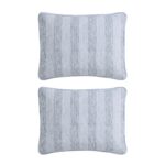 Edredón reversible algodón 100% Tommy Bahama Revman International A0008930 3 piezas Queen azul a rayas