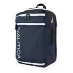 Nautica Mochila unisex para adultos, Azul marino/Blanco, Grande