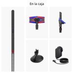 Aspiradora Inalámbrica Dyson PencilVac Fluffycones SV50 - Para Suelos Duros, Mango 1.5 Pulgadas