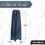 Samsonite Tour Pro Golf Travel Bags for Airlines, Hard Shell Golf Travel Case with Durable ABS, 360° Multi-Directional S